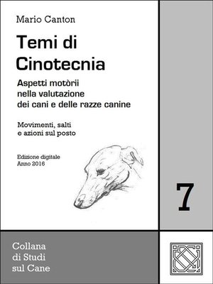 cover image of Temi di Cinotecnia 7--Movimenti, salti e azioni sul posto